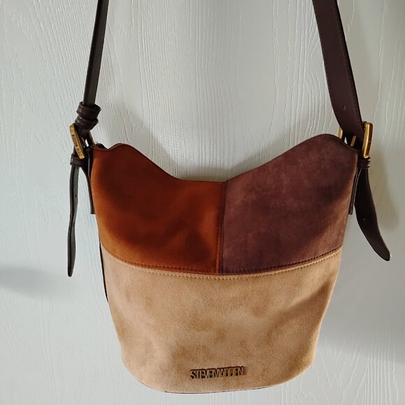 STEVE MADDEN shoulder bag, suede and leather - Picture 6 of 6